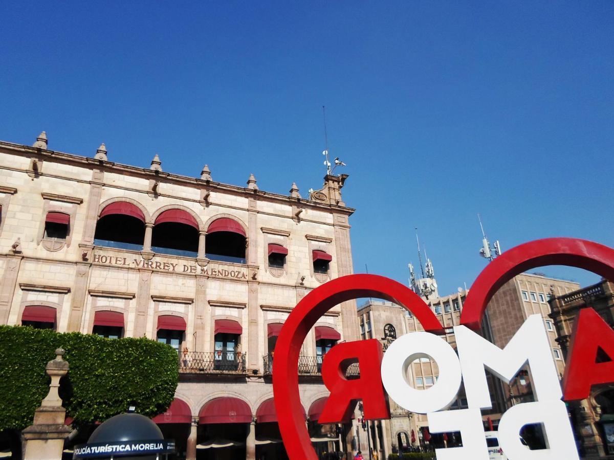 Virrey De Mendoza Hotell Morelia Eksteriør bilde